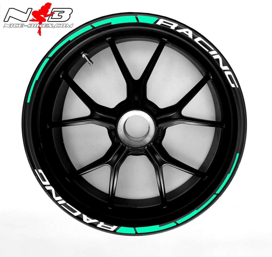 Felgendekor SPEED RACING Miami Blue