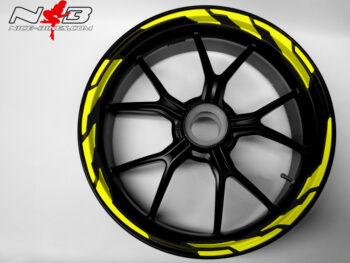 Speed Felgendekor Hornet Yellow