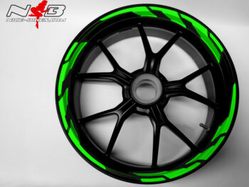 Speed Felgendekor Lime-Green