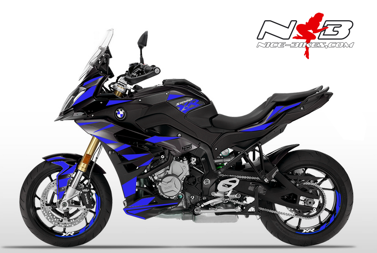 S1000XR Speed EDITION blau auf schwarzer Maschine 2019