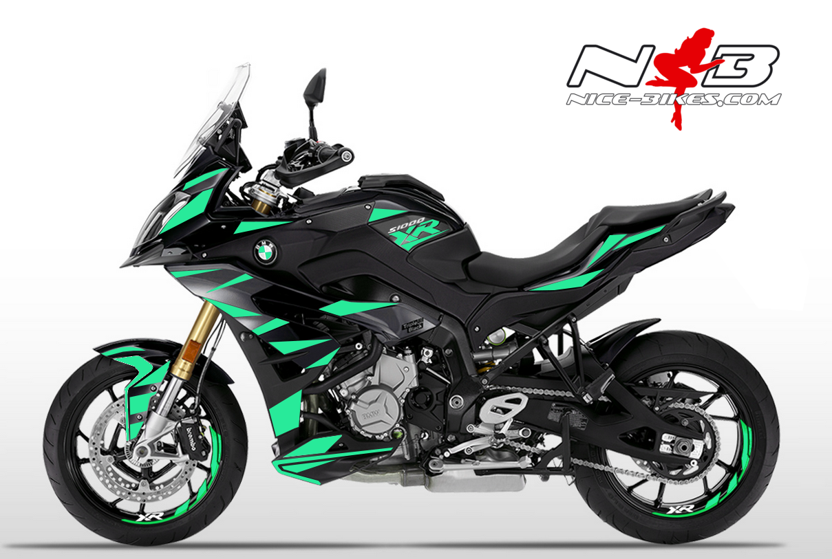 S1000XR Speed EDITION mint auf schwarzer Maschine 2019