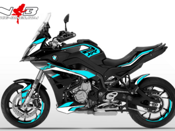 S1000XR Sport EDITION hellblau auf schwarzer Maschine 2019
