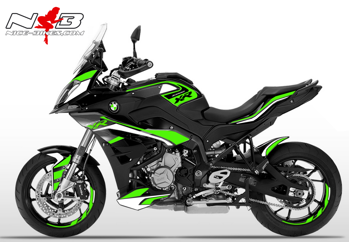 S1000XR Sport EDITION limegreen auf schwarzer Maschine 2019