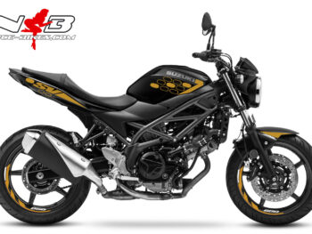 SV-650 gold auf schwarzer Maschine