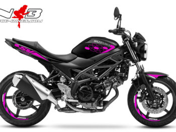 SV-650 pink auf schwarzer Maschine