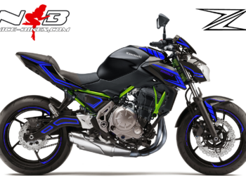 Z650 2019 blau für schwarze Maschine
