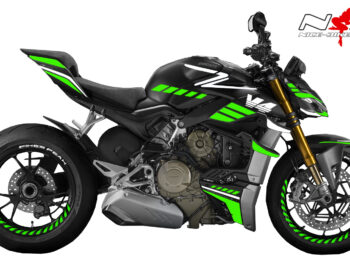 Foliendesign DUCATI Streetfighter ab 2021 SPEED Lime Green
