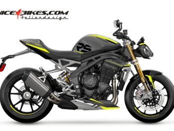Foliendesign SPEED TRIPLE 1200 24 Hornet Yellow