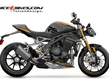 Foliendesign SPEED TRIPLE 1200 24 Olympic Gold