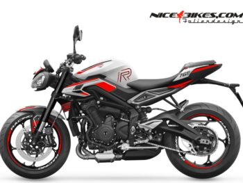 Foliendesign Street Triple 765 2024 Racing Red