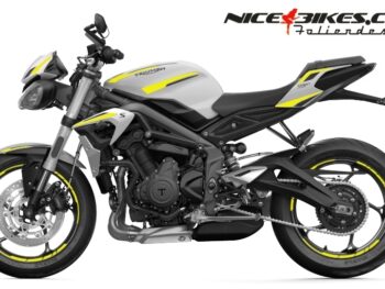 Foliendesign Triumph Street Triple RS B.j. 2021 Hornet Yellow