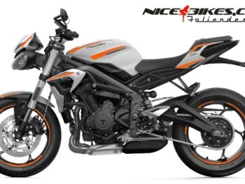 Foliendesign Triumph Street Triple RS B.j. 2021 Evil Orange