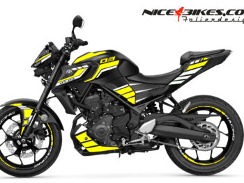 Foliendesign Yamaha MT03 Hornet Yellow