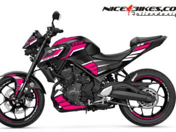 Foliendesign Yamaha MT03 Pretty Pink