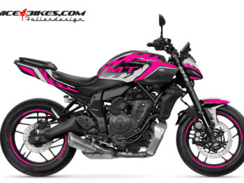 Foliendesign Yamaha MT07 Pretty Pink
