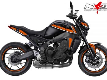 Foliendesign YAMAHA MT09 B.j. 2021 Evil Orange