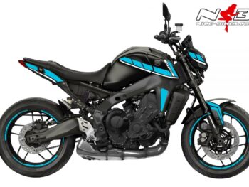Foliendesign YAMAHA MT09 B.j. 2021 Light Blue
