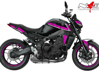 Foliendesign YAMAHA MT09 B.j. 2021 Pretty Pink
