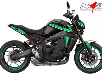 Foliendesign YAMAHA MT09 B.j. 2021 Miami Blue