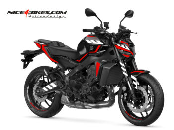 Foliendesign Yamaha MT09 24 Racing Red 2