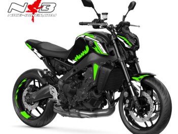 Foliendesign YAMAHA MT-09 Bj. 2022 Limegreen