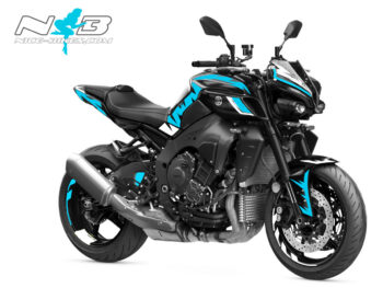 Foliendesign YAMAHA MT-10  Light Blue