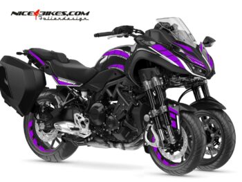 Foliendeisgn Yamaha Niken Manga Violett