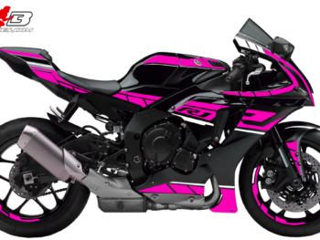 Foliendesign YAMAHA R1  Pretty Pink