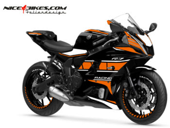 Foliendesign YAMAHA R7  Evil Orange