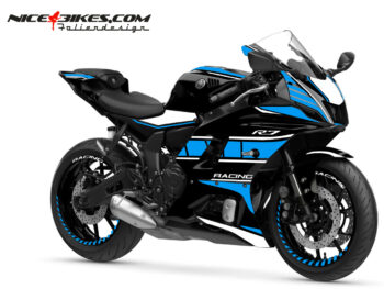 Foliendesign YAMAHA R7 Light Blue