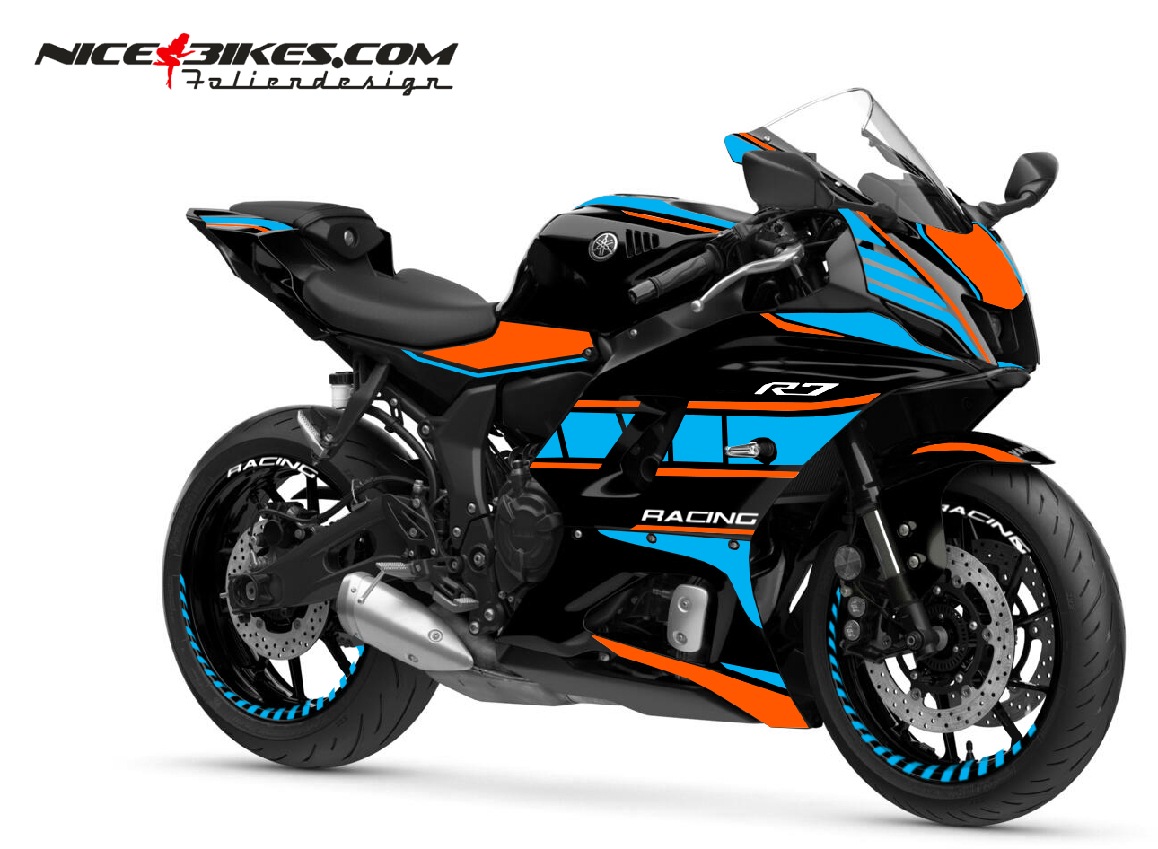 Foliendesign Yamaha R7 Gulf Design