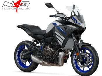 Foliendesign YAMAHA MT07 Tracer Bj. 2020 Racing Grey