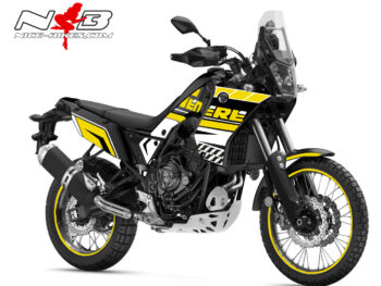 Foliendesign YAMAHA Teneré Hornet Yellow 2022
