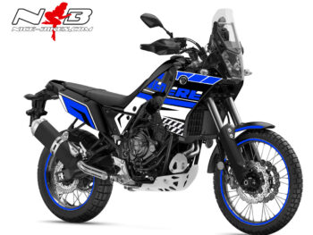 Foliendesign YAMAHA Teneré Racing Blue 2022
