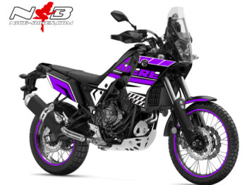 Foliendesign YAMAHA Teneré Manga Violett 2022