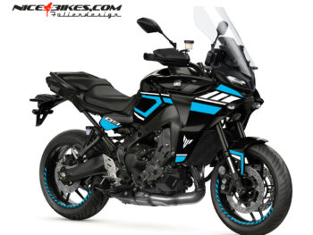 Foliendesign MT09 Tracer  Light Blue