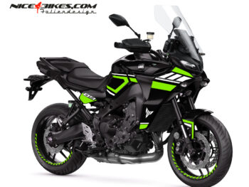 Foliendesign MT09 Tracer Limegreen