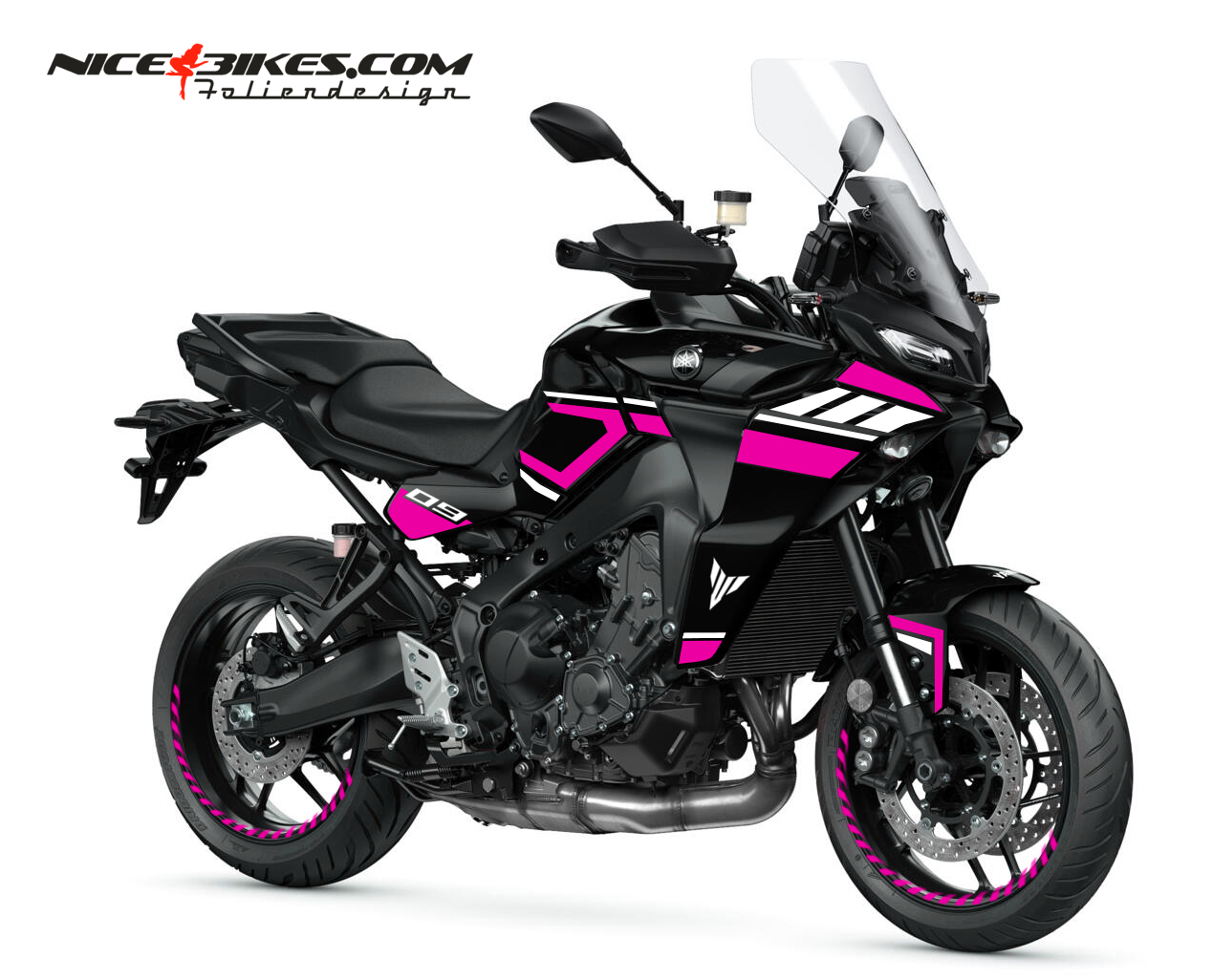 Foliendesign MT09 Tracer Pretty Pink