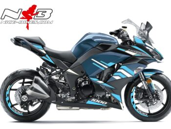 Z1000SX hellblau/weiß für blaue Maschine