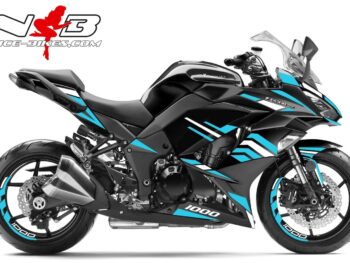 Z1000SX hellblau für schwarze Maschine