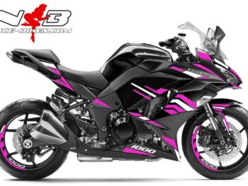 Z1000SX pink für schwarze Maschine