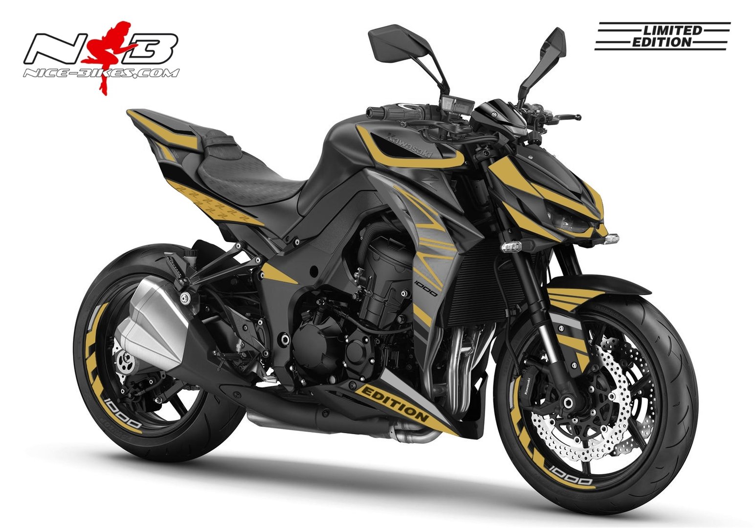 Z1000 schwarz / gold 2019