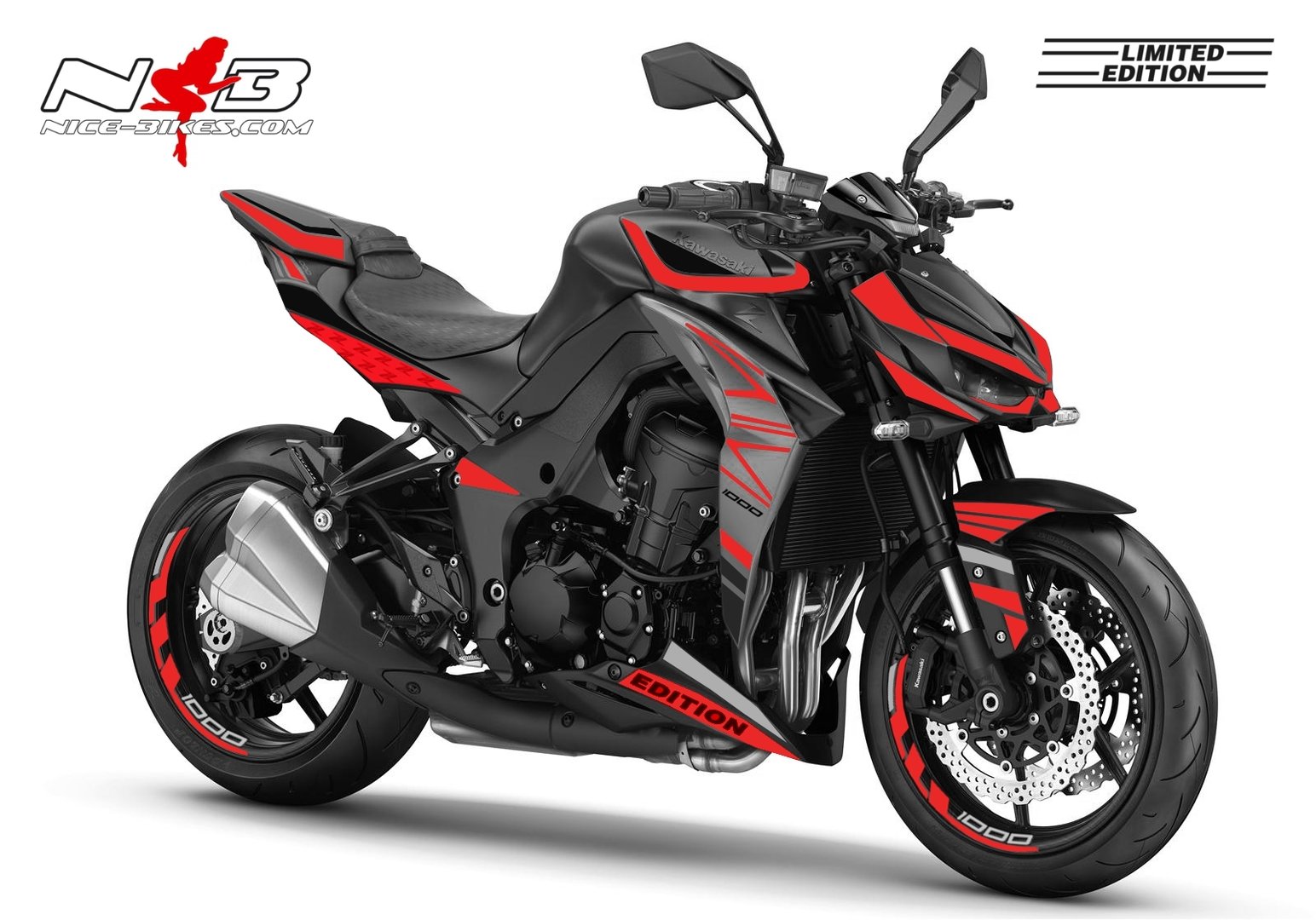 Z1000 schwarz / rot 2019