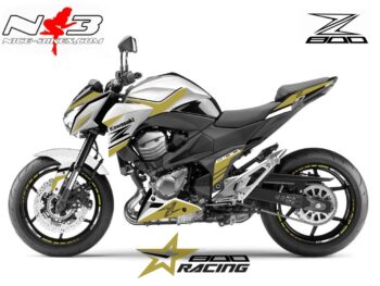 Z800 Power Dekor gold auf weiser Maschine