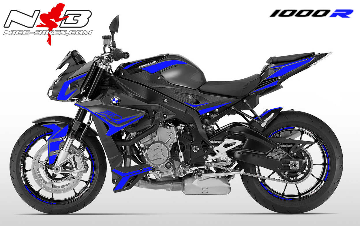Dekorsatz S1000R EDITION blau für Catalanograue Maschine 2018-