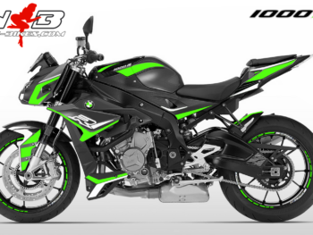Dekorsatz S1000R EDITION limegreen/weiß für Catalanograue Maschine 2018-