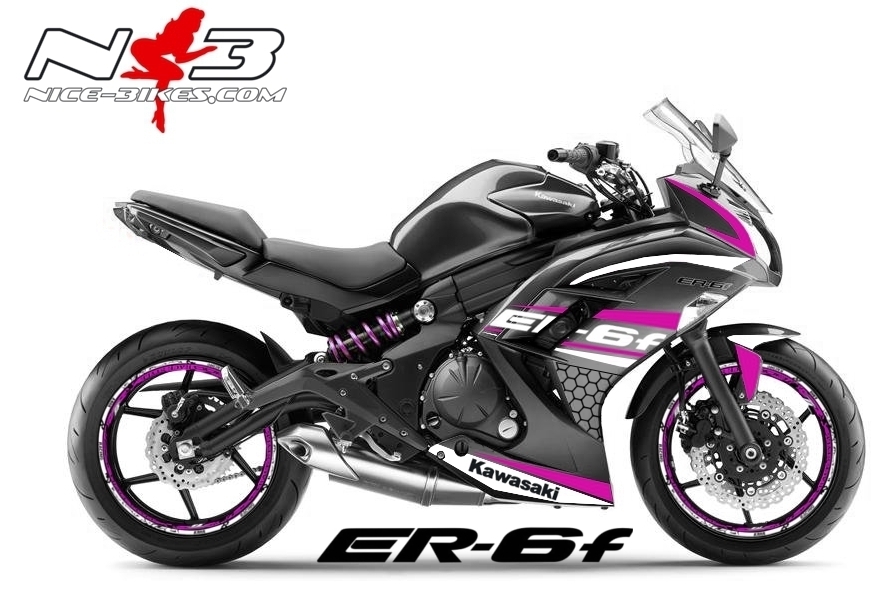 ER6F Race Style pink