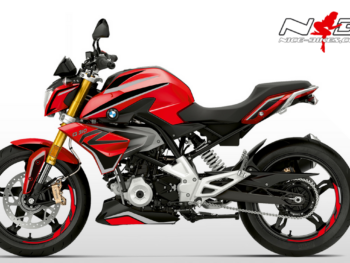 G310R Dekorsatz schwarz auf roter Machine 2019