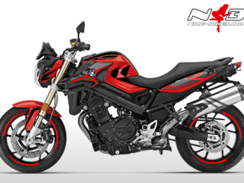 F800R Dekorsatz schwarz auf roter Maschine 2019/20
