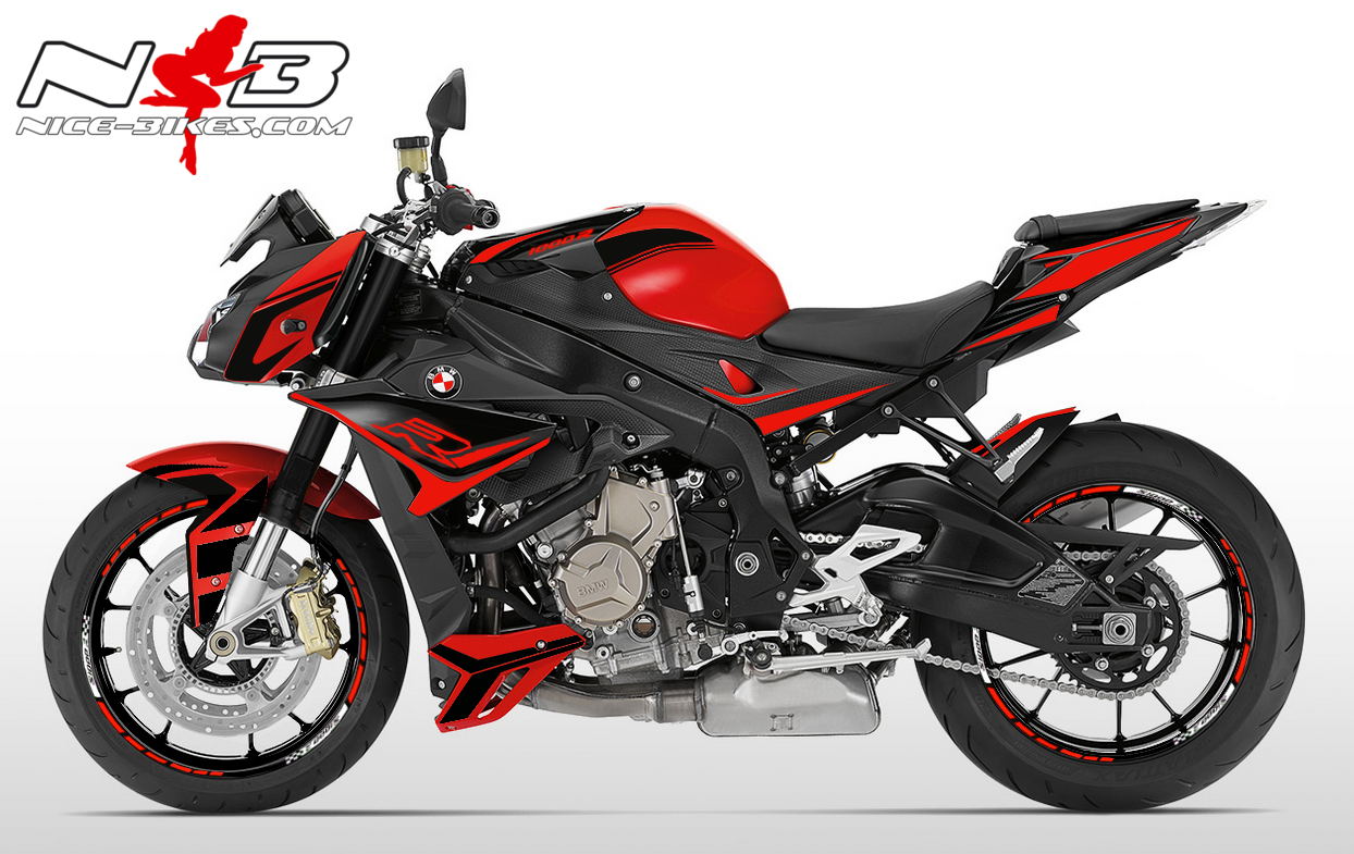 S1000R EDITION schwarz für Racingred Maschine 2019